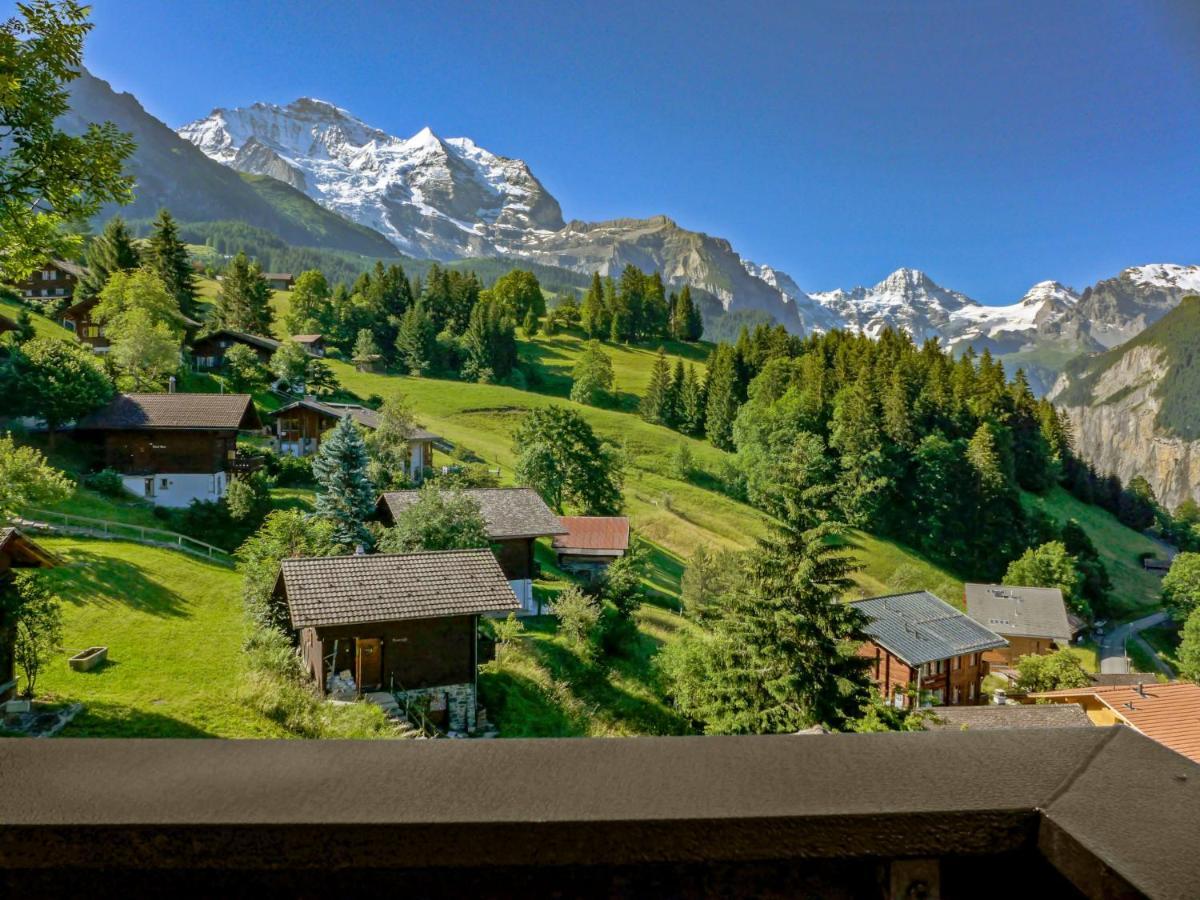 Apartment Bristol Apt-K By Interhome Wengen Exterior foto